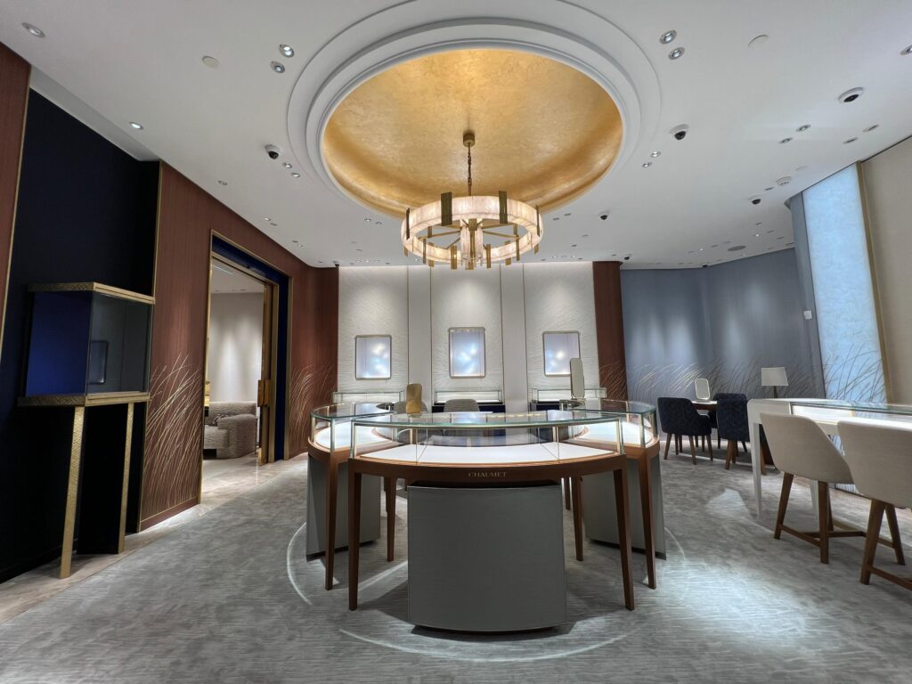 chaumet the exchange for interior contractors example