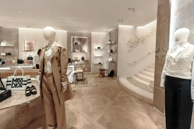 Legend Interiors' work for Lee Garden One details quality design from professional fit-out project management for a luxury retail store