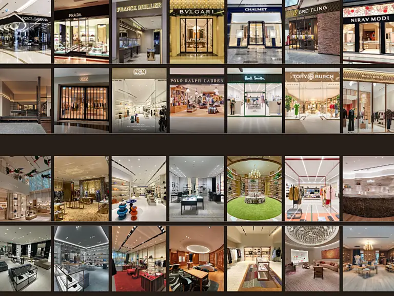 Different brands and clients Legend Interiors worked with