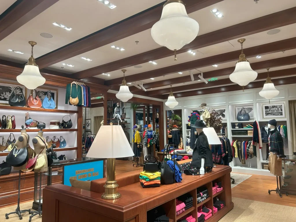 Ralph Lauren display room project by Legend Interiors